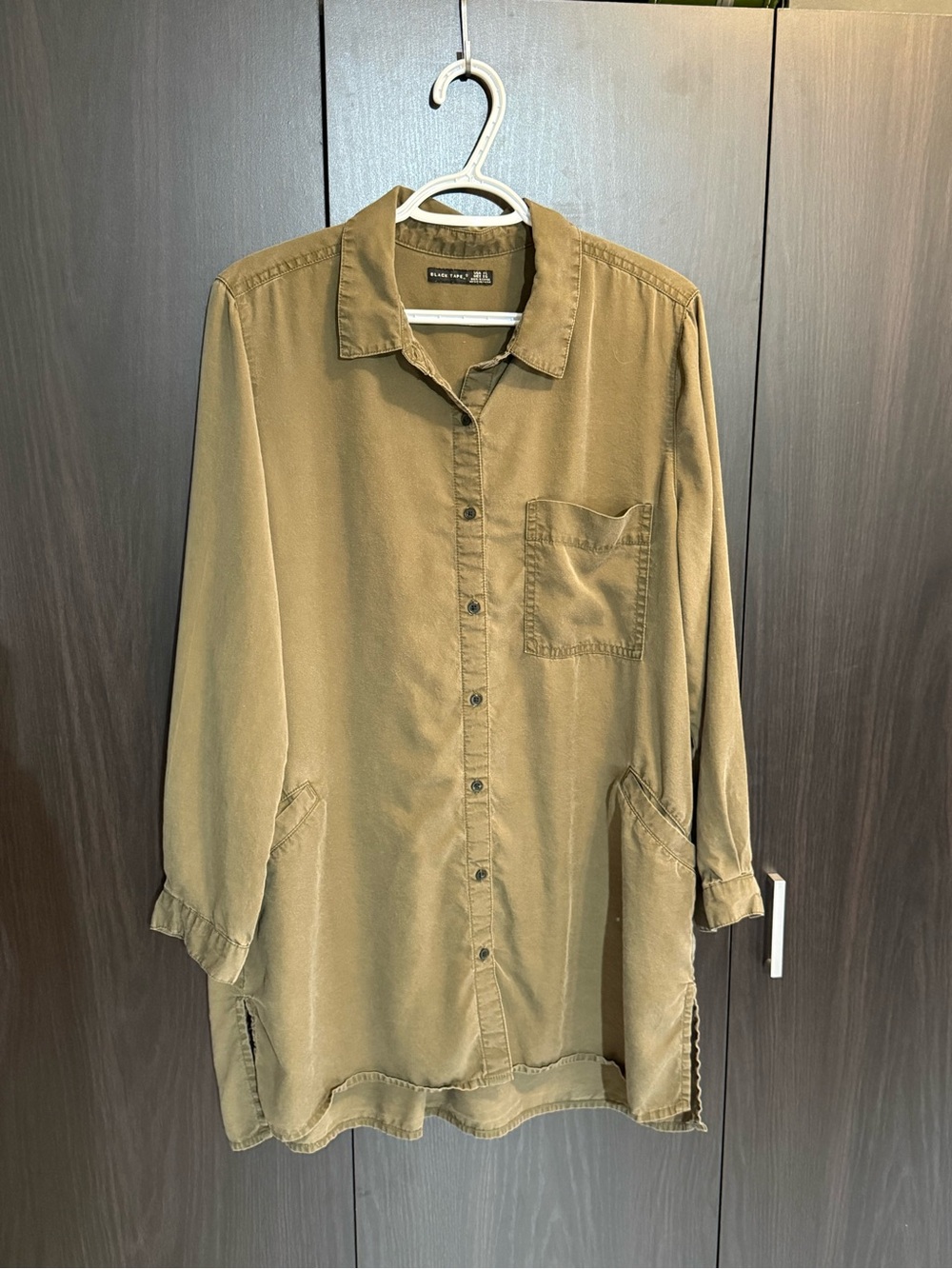 Black Tape_ shirt dress - wmns xl